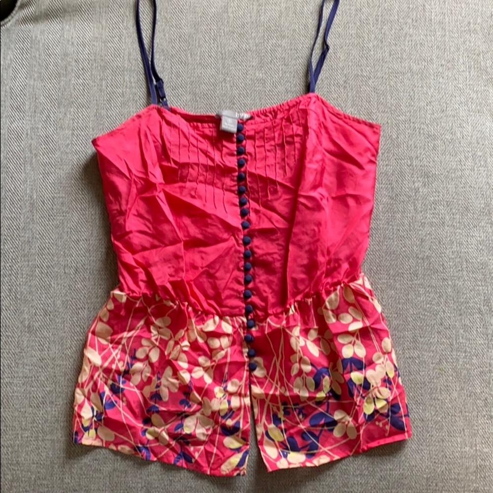 Hype thin strapped tank